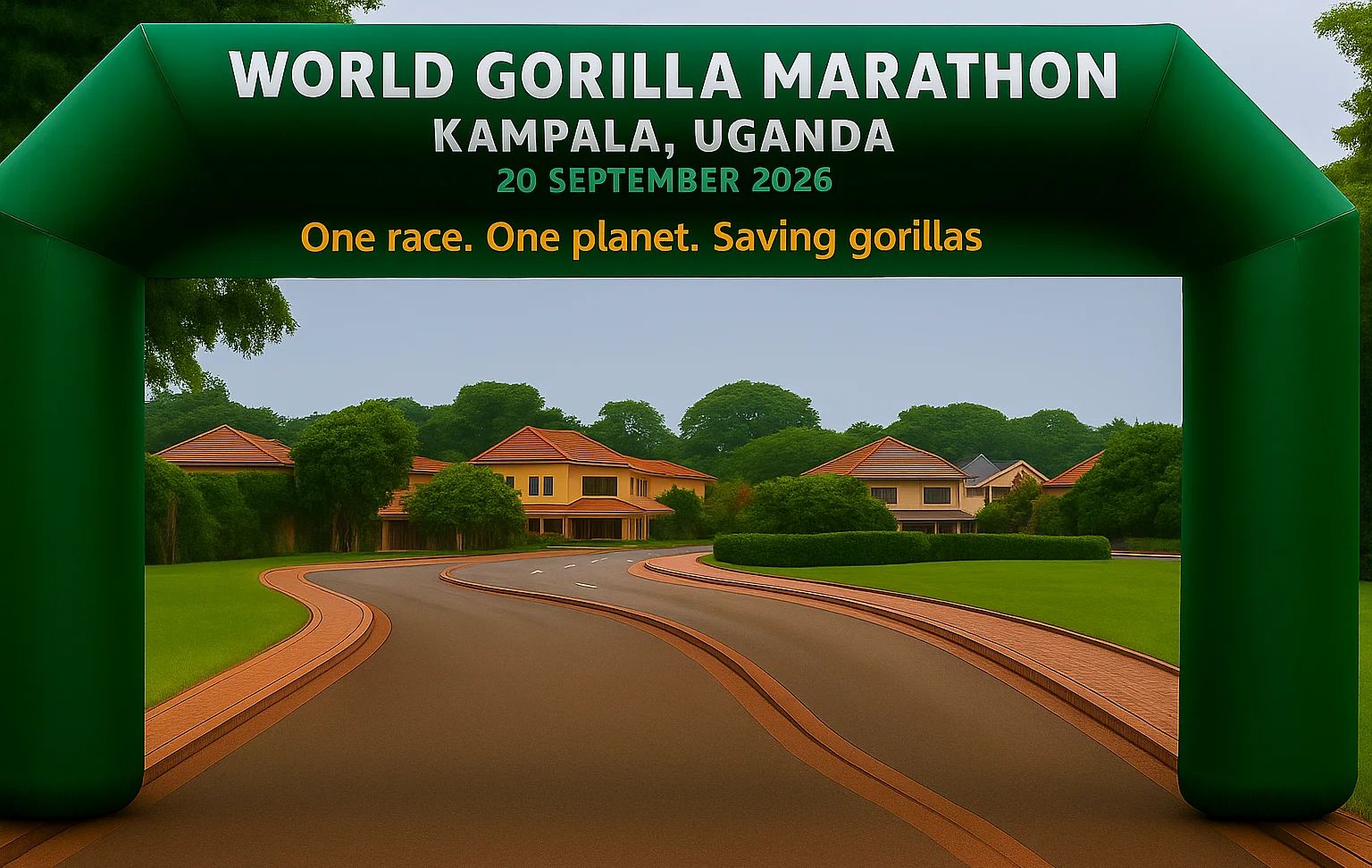 World Gorilla Marathon-Arch Structure 2026